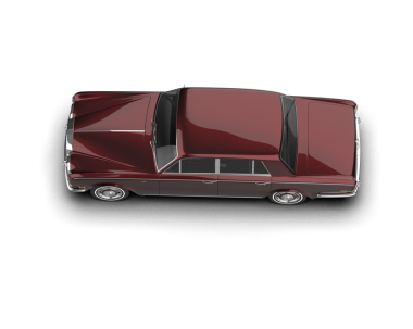 beyaz arkaplanda izole edilmiş araba 3 boyutlu görüntüleme.