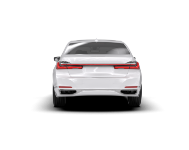 Siyah arka planda modern beyaz araba. 3d oluşturma