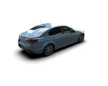 Modern araba siyah arka planda izole edilmiş. 3d illüstrasyon