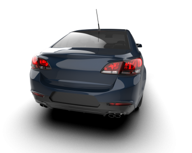 modern lüks araba gri arka planda izole edilmiş