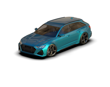 - Araba. Araba siyah arkaplanda yansımayla izole edilmiş. yüksek kaliteli resimleme