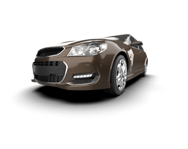 Stüdyo ortamında daha az genel bir konsept arabanın 3 boyutlu çizimi