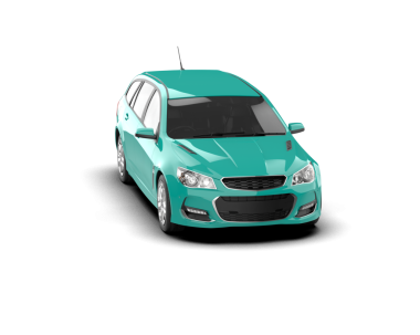 Beyaz arkaplandaki araba