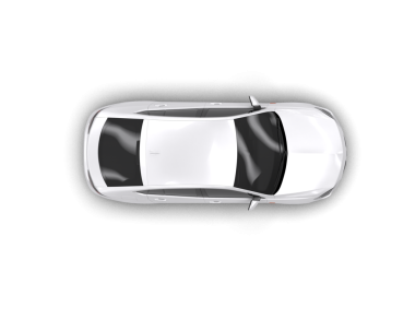 Siyah arkaplanda bir araba.