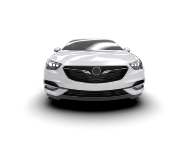 Modern araba. gerçekçi 3d oluşturma