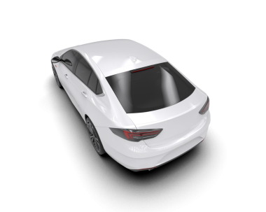 gerçekçi 3 boyutlu spor araba çizimi