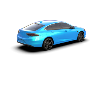 Siyah arka planda modern araba