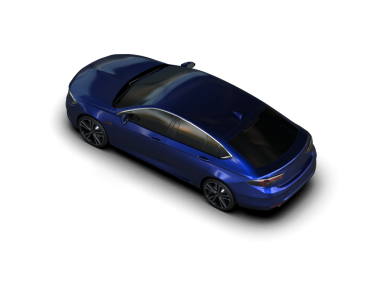 Siyah arka planda modern elektrikli araba. 3d oluşturma