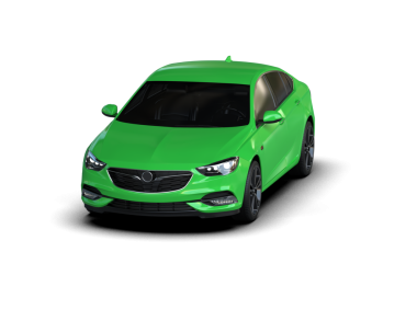 Modern araba arka planda izole edilmiş. 3d illüstrasyon