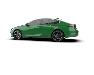 Yeşil, modern spor araba. vektör.