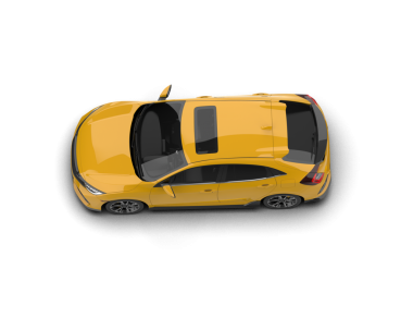 gerçekçi araba yan görünümü