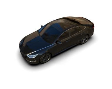 Daha az genel bir konsept arabanın 3 boyutlu çizimi