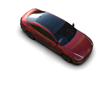 Siyah arkaplandaki araba