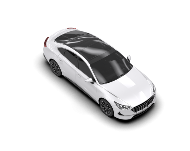 gerçekçi modern araba. Yan görünüş. 3d oluşturma