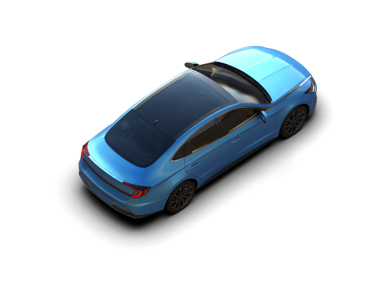modern otomobil arka planda izole edildi