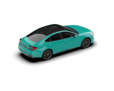 modern mavi sedan gölgeli beyaz arka planda izole edildi