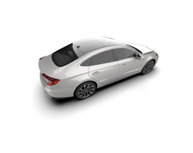 modern beyaz araba kırpma yolu ile beyaz arkaplanda izole