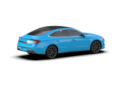 modern küçük sedan araba.