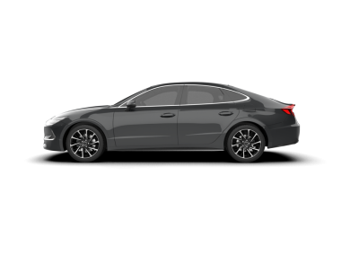 Gerçekçi araba manzarası. Bir arabanın yan görüntüsü. vektör illüstrasyonu.