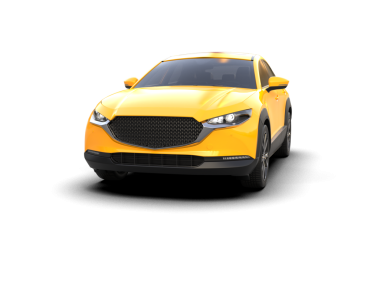 modern lüks sarı araba. 3 Boyutlu Hazırlama