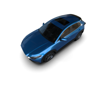 Beyaz arka planda modern bir araba. 3d oluşturma.