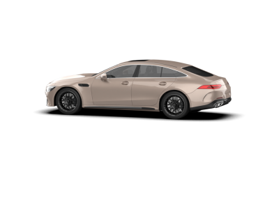 Modern araba beyaz arka planda izole edilmiş. 3 boyutlu - 3 boyutlu.