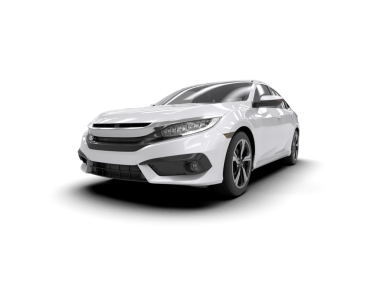 gerçekçi modern araba arka planda izole edilmiş