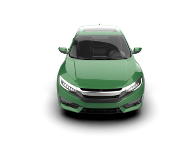 beyaz arkaplandaki modern araba 3 boyutlu görüntüleme