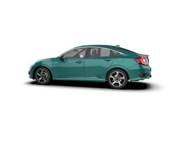 modern araba beyaz arkaplanda izole edildi