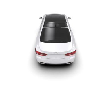 Beyaz arkaplandaki araba