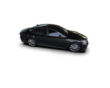 Siyah arka planda modern araba