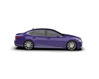 beyaz arka planda modern araba