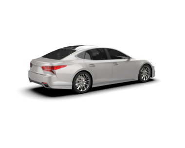 modern lüks araba kırpma yolu ile beyaz arka planda izole