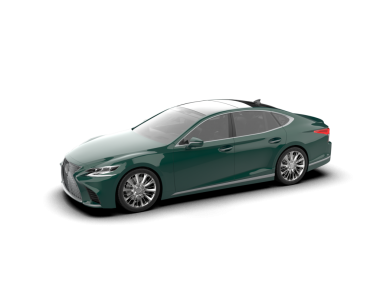 lüks araba beyaz zemin üzerine