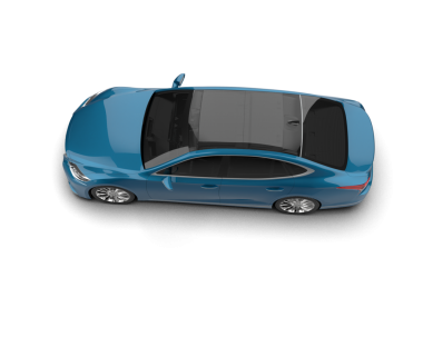 Beyaz arkaplandaki araba