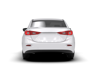 Gerçekçi bir araba. yan görünüm