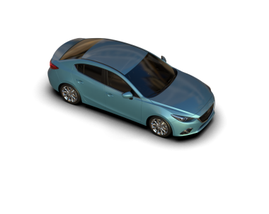 modern araba beyaz arka planda izole edilmiş