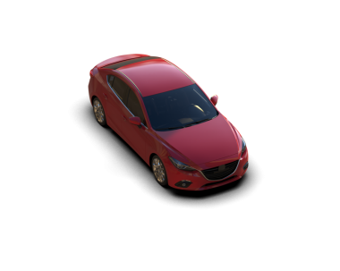 Araç 3D illüstrasyon ayır