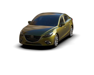 Modern lüks araba. Beyaz bir arka planda izole edilmiş. 3d illüstrasyon