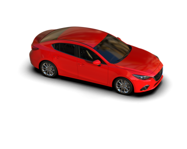 Aracın 3 boyutlu görüntüsü