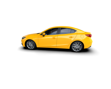 beyaz arkaplandaki araba