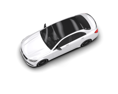 Beyaz arka planda daha az genel bir kamyonetin 3 boyutlu görüntülenmesi