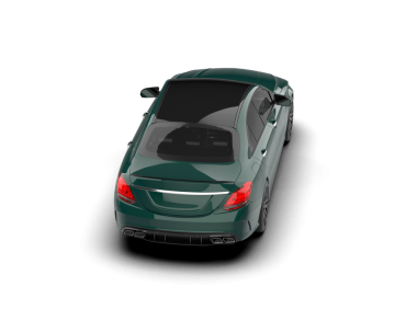 Stüdyo ortamında daha az genel bir konsept arabanın 3 boyutlu çizimi