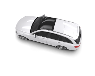 bir arkaplanda izole edilmiş araba