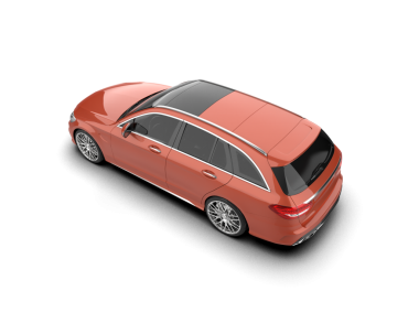 kırmızı modern lüks araba