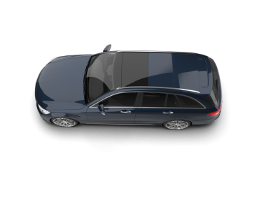 beyaz arka planda modern araba.