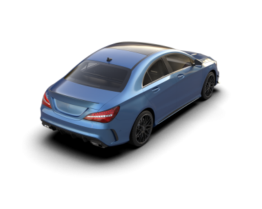 Marka modern bir arabanın 3 boyutlu resmi