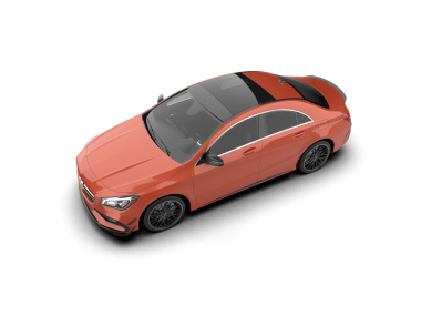 Stüdyo ortamında daha az genel bir konsept arabanın 3 boyutlu çizimi