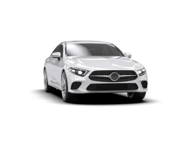 Araç beyaz arkaplanda izole edildi. 3 boyutlu görüntüleme.