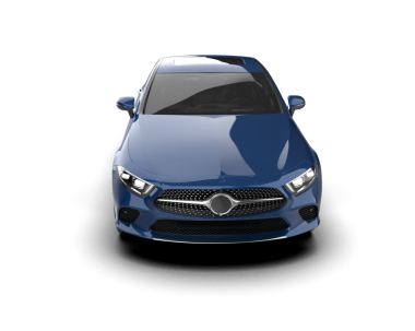 Beyaz arka planda izole edilmiş gerçekçi modern araba. 3d illüstrasyon